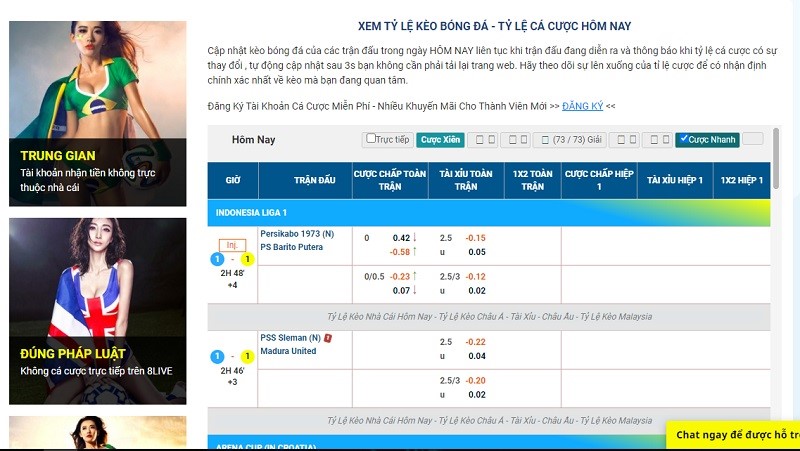 Cá cược trực tiếp các đội bóng cấp độ Bong88 - Bong88